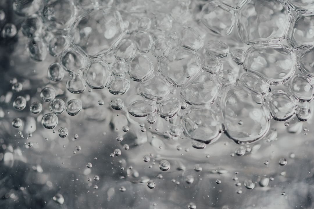 water droplets on clear glass